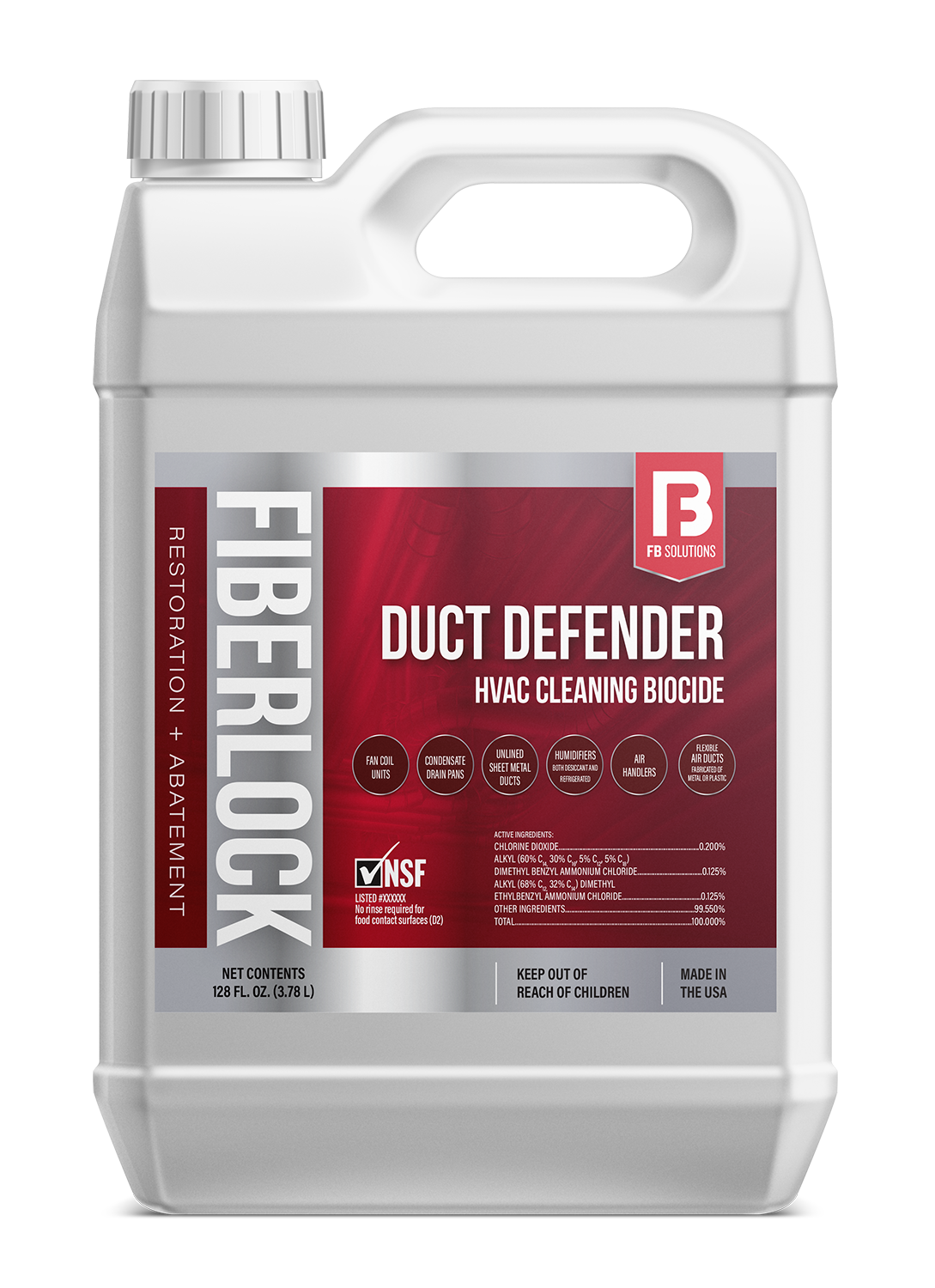 8323-1 Duct Defender HVAC Cleaning Biocide